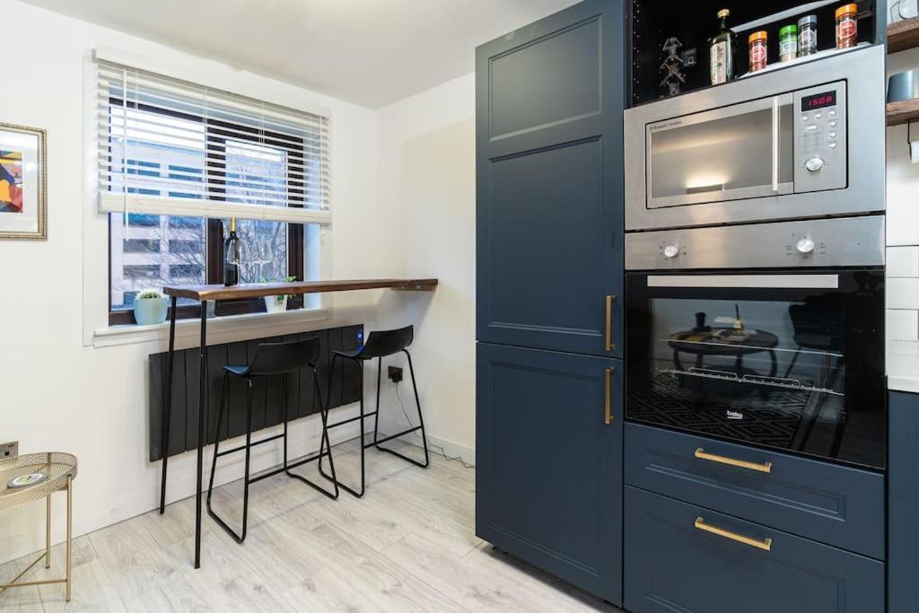 Stylish City Pad With Free Private Parking Glasgow Dış mekan fotoğraf