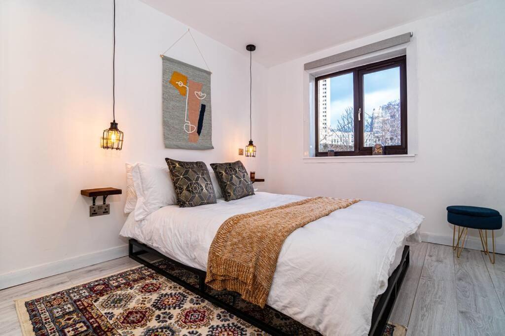 Stylish City Pad With Free Private Parking Glasgow Dış mekan fotoğraf